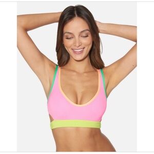 NWT Women's Around the Block Pull on Top in Colorblock,